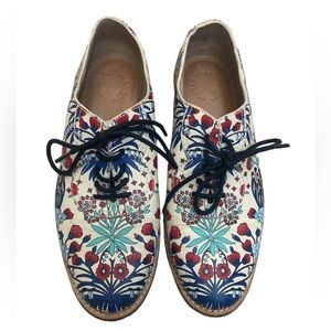 Marc‎ by Marc Jacobs Cream Floral Oxfords